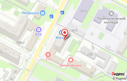 Тонус-клуб на Первомайской улице на карте