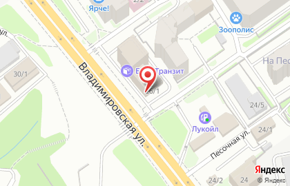 Супермаркет Мария-Ра на Площади Гарина-Михайловского на карте