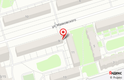 Фирменный ликеро-водочный магазин на улице Маяковского на карте