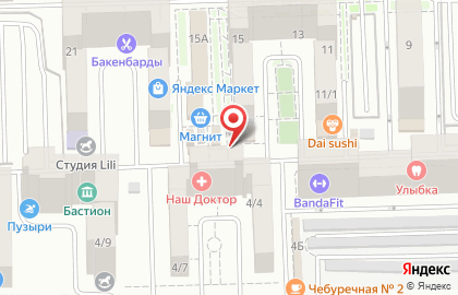 Продовольственный магазин Агрокомплекс на Стабильной улице на карте
