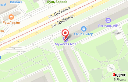 Отделение службы доставки Boxberry в Санкт-Петербурге на карте