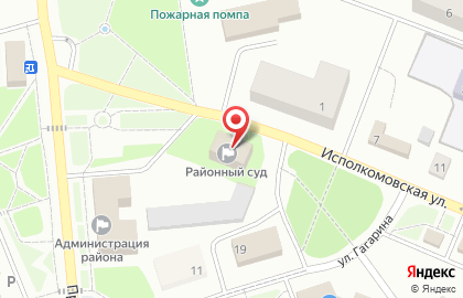 Шекснинский районный суд на карте