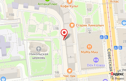 Налоговая консультация г. Тулы на Красноармейском проспекте на карте