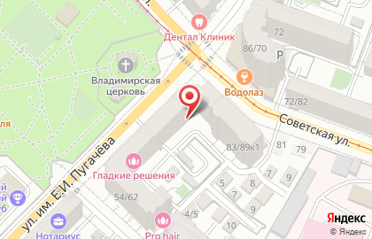 Блюз на Советской улице на карте