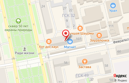 втб 24, пао на Февральской улице на карте