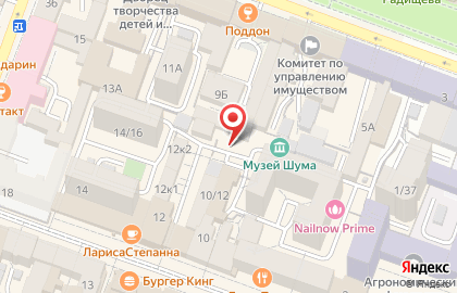 Автостоянка Дирижабль на карте