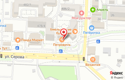Семейный ресторан Петровичъ на карте