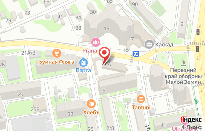 Магазин Сластена на улице Карамзина на карте