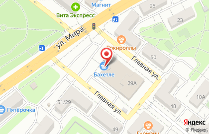 Парикмахерская Золотые ручки в Советском районе на карте