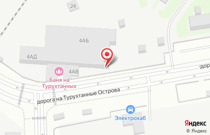 На Турухтанных на карте