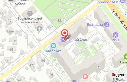 Салон красоты Ассоль в Кировском районе на карте