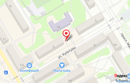 Киоск и водоматов Ново-Лядовская вода на улице Культуры на карте