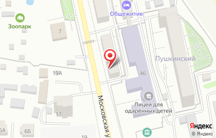 Аптека Кристина на Московской улице на карте
