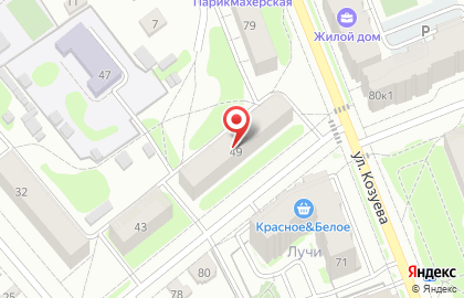 Магазин разливного пива в Костроме на карте