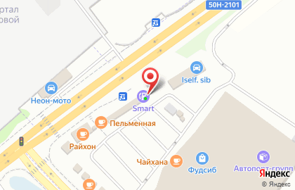 Smart в Новосибирске на карте