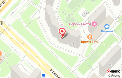 Компания Мир натяжных потолков на Новопеределкинской улице на карте