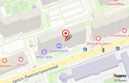 Реставрационная мастерская в Долгопрудном на карте