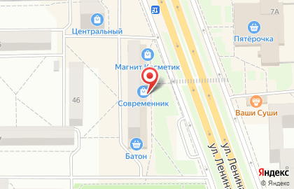 Торговый центр Современник в Саяногорске на карте