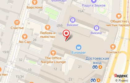 Магазин Дюкамен на Владимирском проспекте на карте