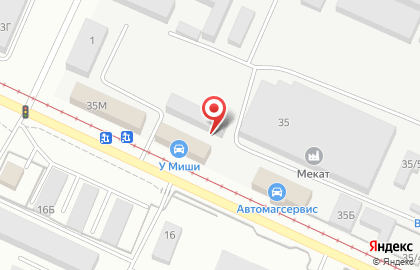 Автомойка У Миши на улице Пушкина на карте