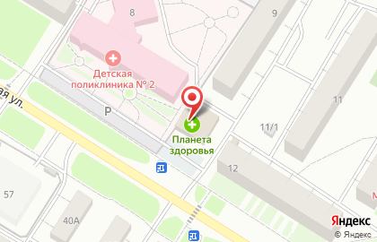 Продуктовый магазин Шанс в Ханты-Мансийске на карте