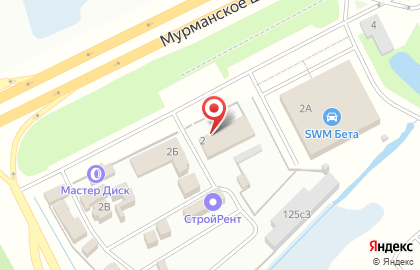 Строительная компания Русский Домстрой в Санкт-Петербурге на карте