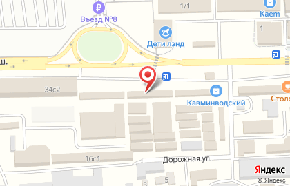 Компания по прокату автомобилей Авто кмв в Ставрополе на карте