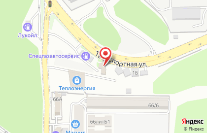 АГЗС на Транспортной улице на карте