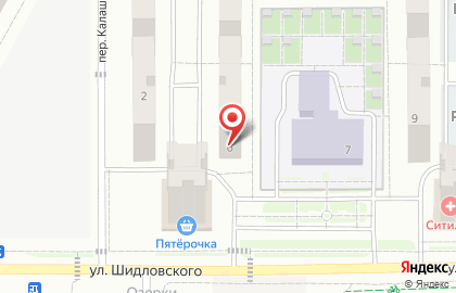 Компания Сократ-Интегро в переулке Калашникова на карте