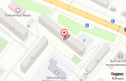 Вишенка на Керамической улице на карте