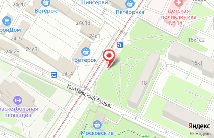 Автомат по продаже молока А-молоко в Москве на карте