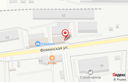 Торгово-сервисная компания Нерудторг в Дзержинском районе на карте