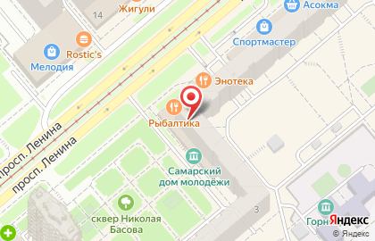 Юридическая компания Профцентр в Октябрьском районе на карте