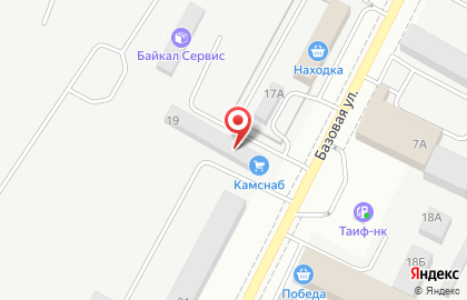 Торговая компания Камснаб на Базовой улице на карте