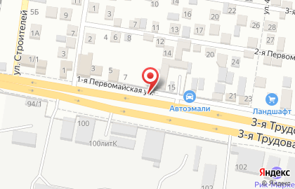 Торгово-сервисный центр на1-й Первомайской, 11 на карте