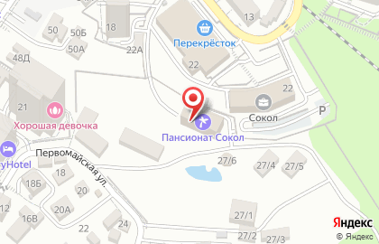 Факел на Первомайской улице на карте