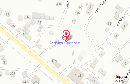 АЗС в Астрахани на карте