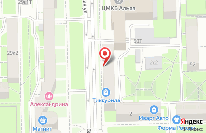 Магазин сантехники 1/2 дюйма на Варшавской улице на карте