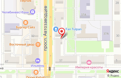 Гардероб на проспекте Автозаводцев на карте