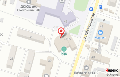 Управление пенсионного фонда России в Кетовском районе (межрайонное) на карте