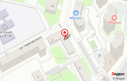 Магазин бытовой химии в Индустриальном районе на карте