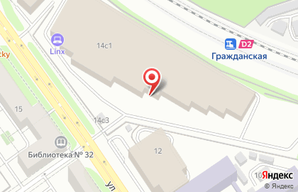 Отдел таможенного поста на карте