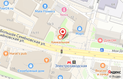 Нова-Арт на Электрозаводской на карте