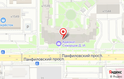 Электронный округ на карте