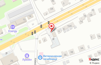 Магазин разливных напитков Дрова в Правобережном районе на карте