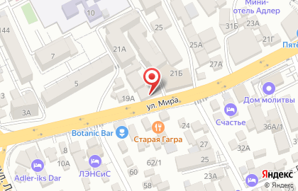 Салон Декор на улице Мира на карте