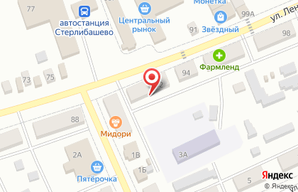 МегаФон в Уфе на карте