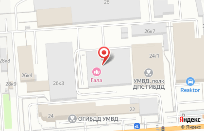 Гала на Станционной улице на карте