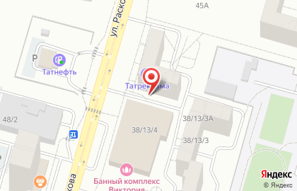 Татреклама в Набережных Челнах на карте