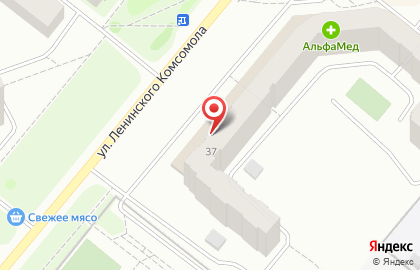 Ателье Тренд на улице Ленинского Комсомола на карте